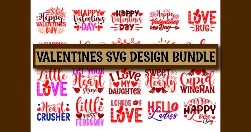 Valentines SVG Design (by daily.arts)