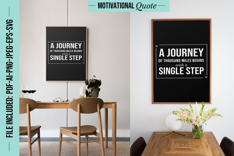 Wall Art with Motivational Quotes (by 10Printables)