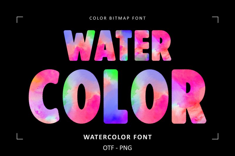 Watercolor (by Font Craft Studio)
