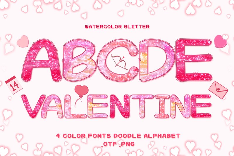 Watercolor Glitter (by daisy world)