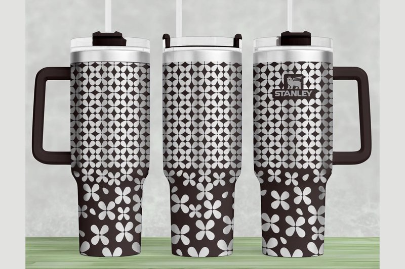 Art Pattern Stanley 40oz Laser Wrap SVG (by Think Plus Tumbler)