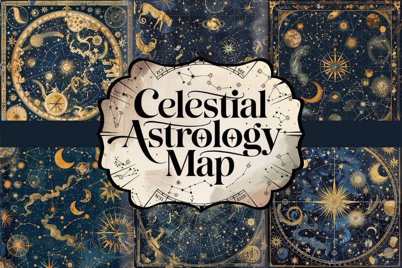 Celestial Astrology Map (by Pro Designer Team)