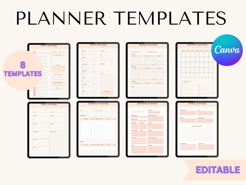 Etsy Best Selling Digital Planner (by RexxDesign)