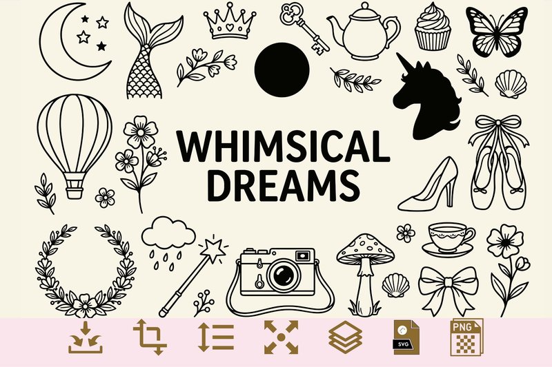 Fantasy and Fairytale Clipart (by craftsmaker)