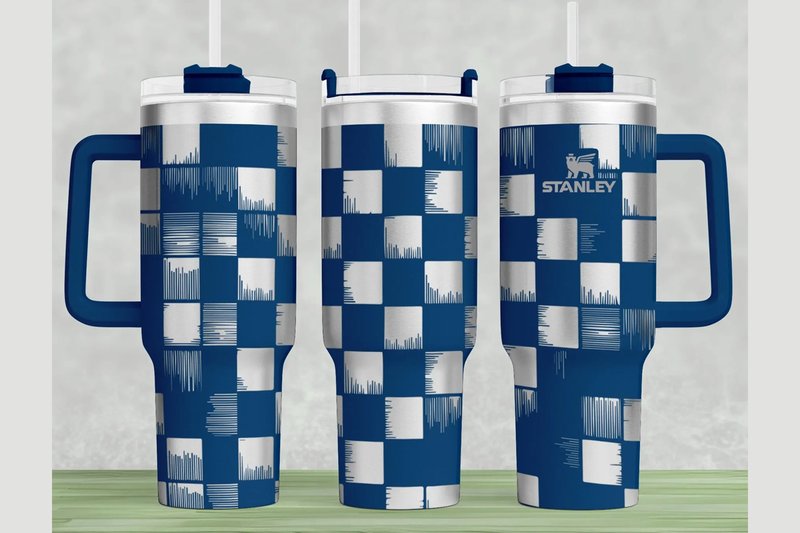 Geometric Art Stanley 40oz Laser Wrap (by Think Plus Tumbler)