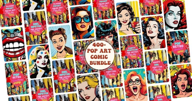 Pop Art Comic Bundle (by DenizDesign)